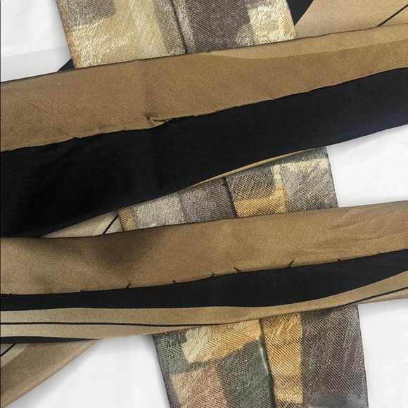 3/$15 Puritan Tie set of 2 silk, Polyester brown - Picture 10 of 10